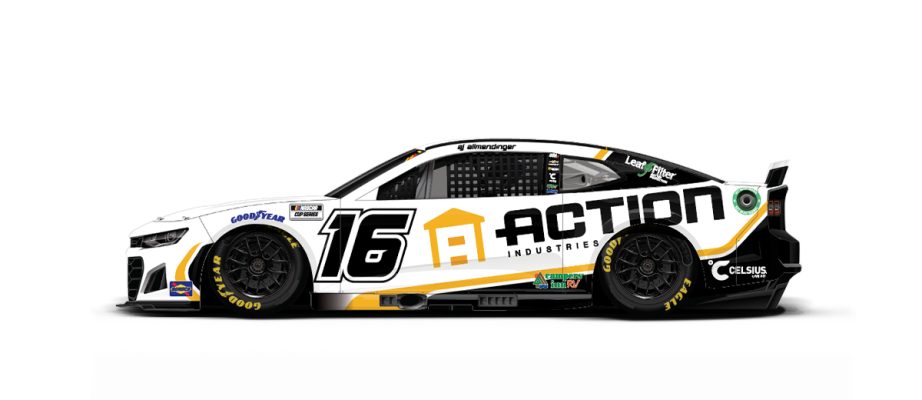 AJ Allmendinger's paint scheme for Dover.