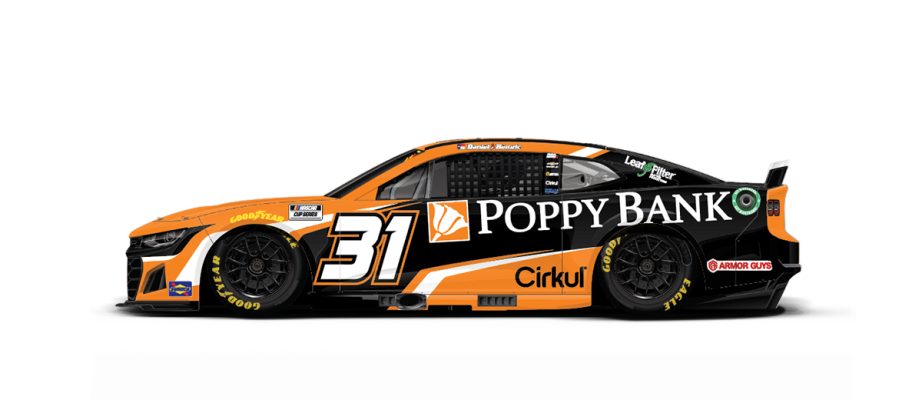Daniel Hemric's paint scheme for Dover.