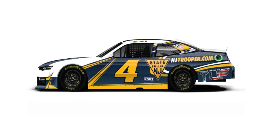 Dawson Cram's paint scheme for Dover.