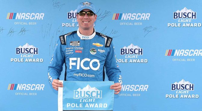Featured Image for Kyle Busch rolls to Busch Light Pole at Dover