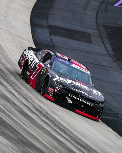 Justin Allgaier drives at Dover.
