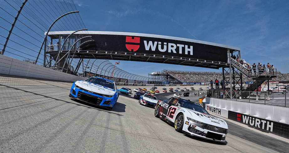 View of racing at Dover