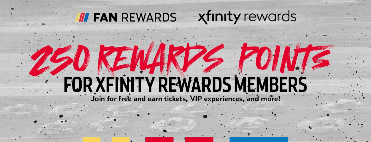 Xfinity Rewards Offer Official Site Of NASCAR