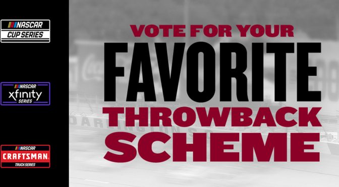 Featured image for Fan Vote open for Darlington throwback paint schemes
