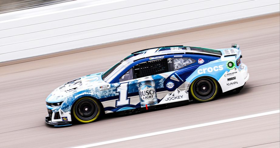 Ross Chastain drives at Kansas