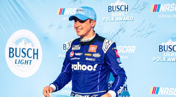 Featured Image for Christopher Bell earns Busch Light Pole at Kansas