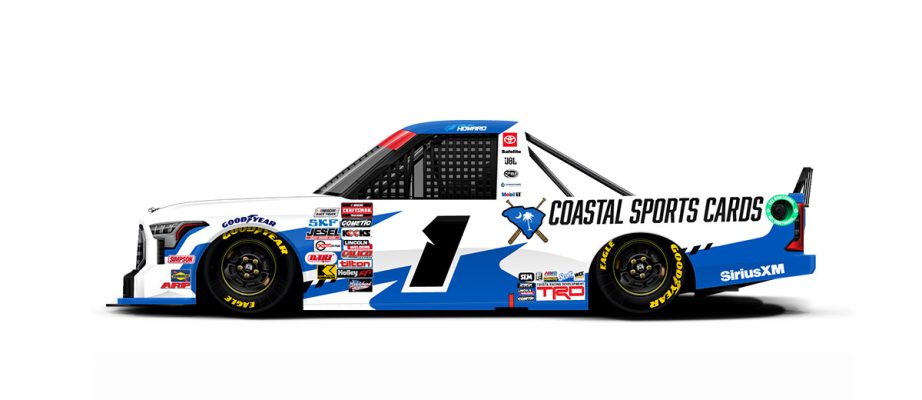 Colby Howard's paint scheme for Darlington.