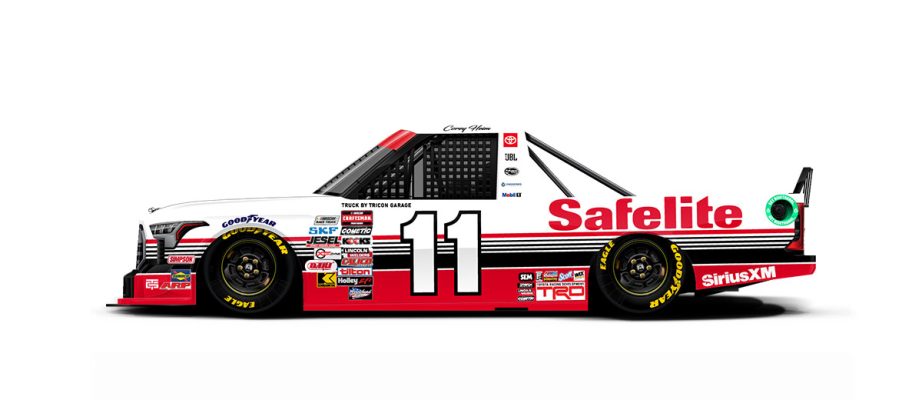 Corey Heim's paint scheme for Darlington.