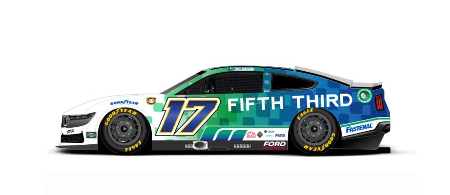 Chris Buescher's paint scheme for Darlington.