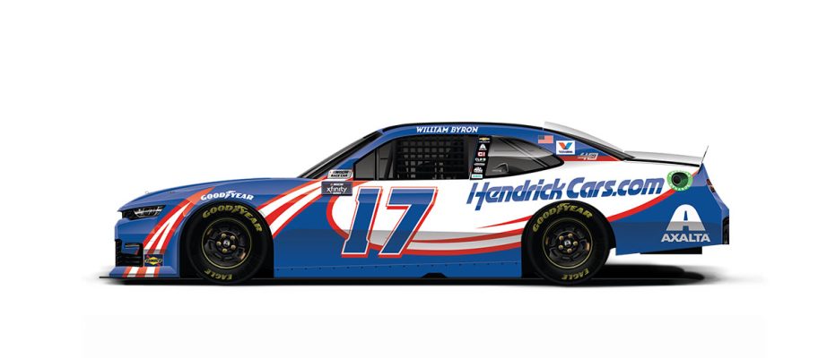 William Byron's Xfinity Series paint scheme for Darlington.