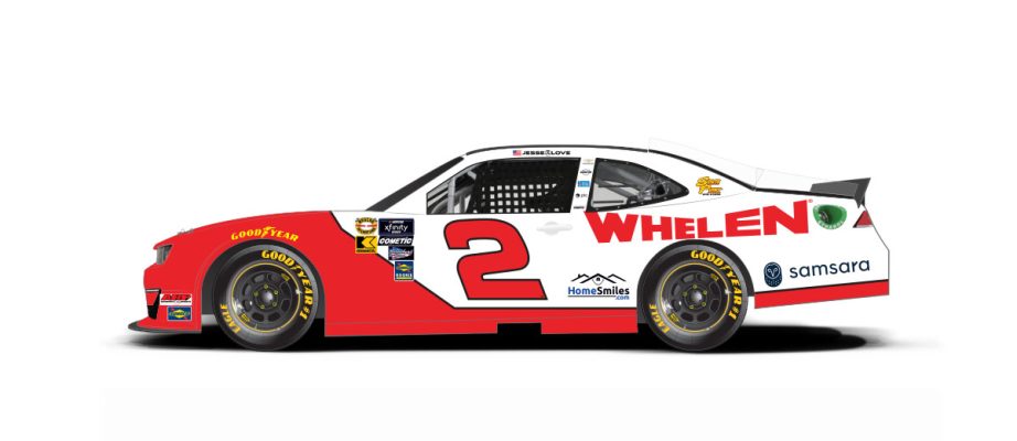 Jesse Love's paint scheme for Darlington.