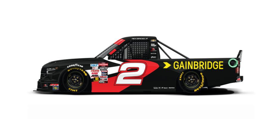 Nick Sanchez's paint scheme for Darlington.