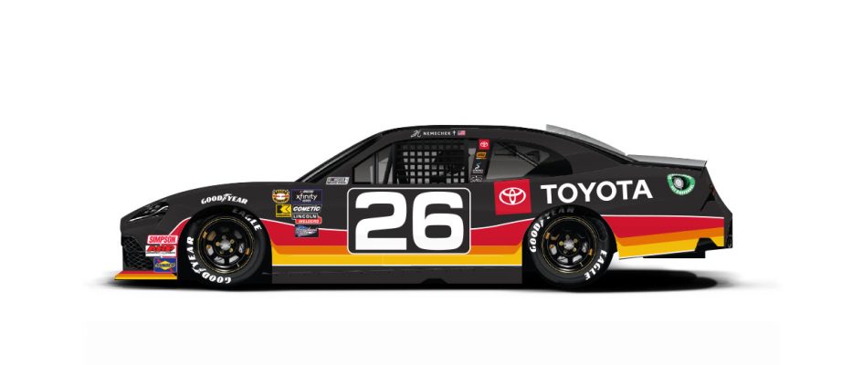 John Hunter Nemechek's Xfinity Series paint scheme for Darlington.