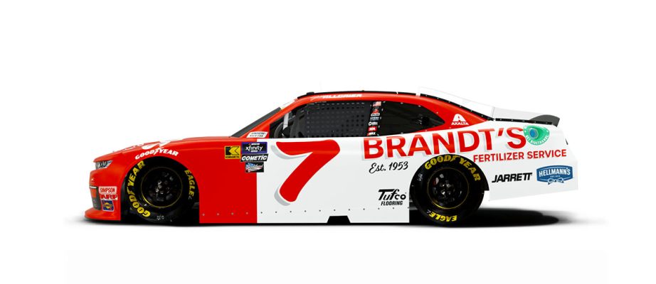 Justin Allgaier's paint scheme for Darlington.