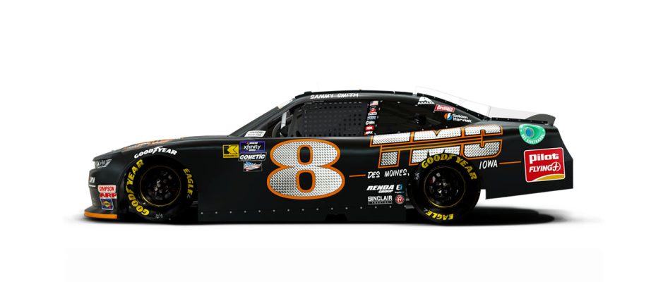 Sammy Smith's paint scheme for Darlington.