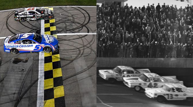 Featured image for Column: Photo finishes, a picture-perfect snapshot of NASCAR’s beauty, skill for 76 years