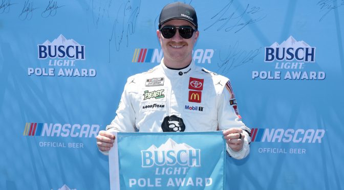 Featured image for Tyler Reddick claims Busch Light Pole at Darlington