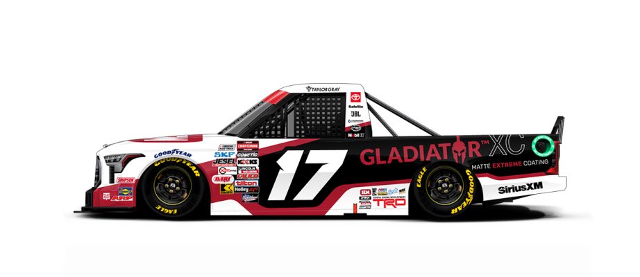 Taylor Gray's paint scheme for North Wilkesboro.