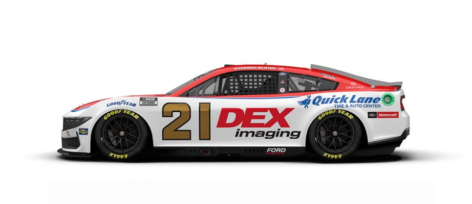 Harrison Burton's paint scheme for North Wilkesboro.