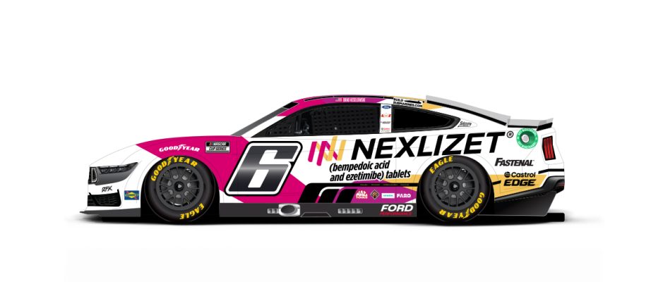 Brad Keselowski's paint scheme for North Wilkesboro.
