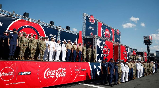 Featured image for NASCAR Salutes Together with Coca-Cola program opens Memorial Day weekend