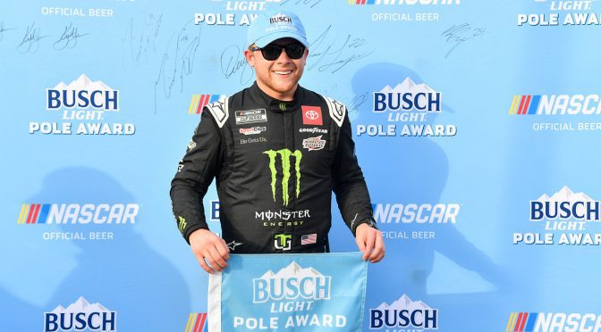 Featured image for Ty Gibbs earns first career Busch Light Pole at Charlotte