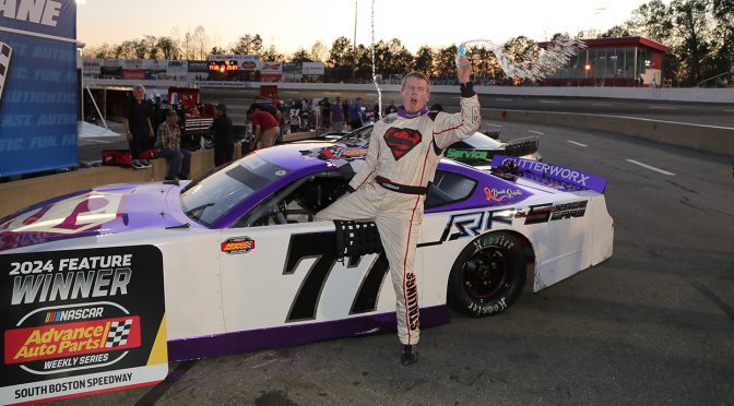 Featured image for Blake Stallings is attacking his list of goals at South Boston Speedway with the help of his family and friends
