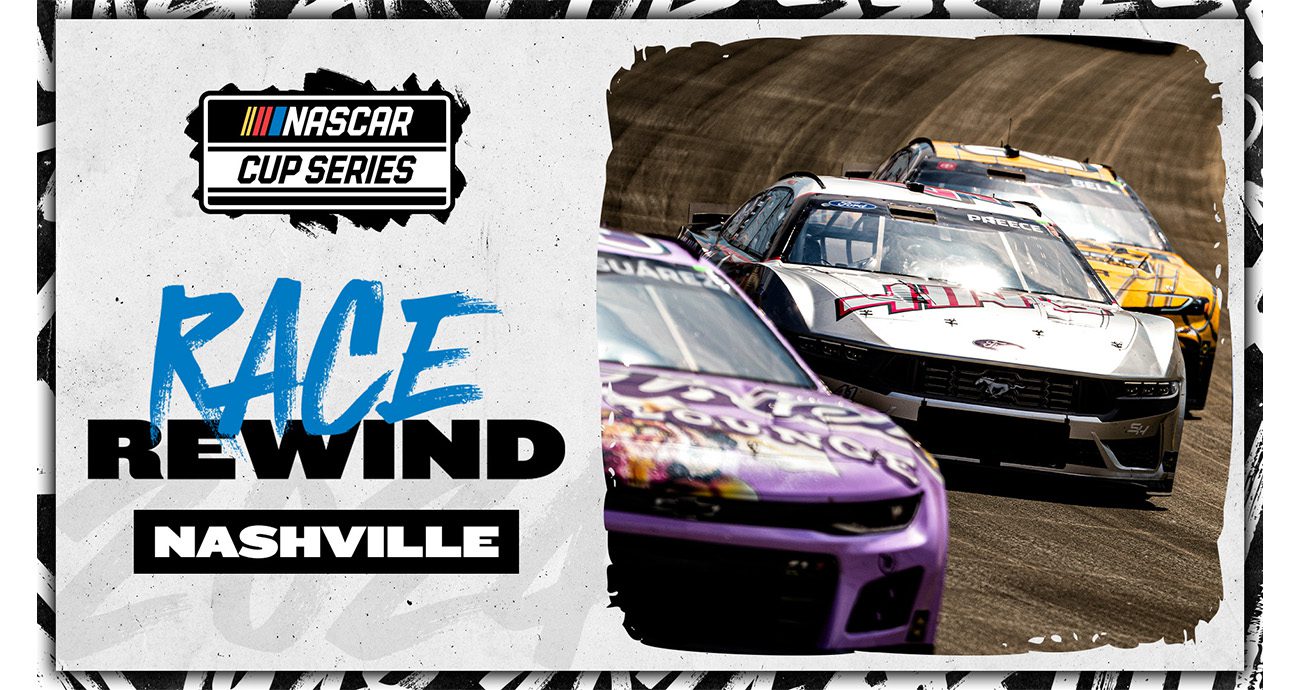 Late-race chaos rocks the field at Nashville | NASCAR