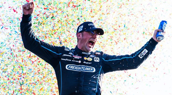 Featured Image for Austin Cindric snags last-second win at World Wide Technology Raceway