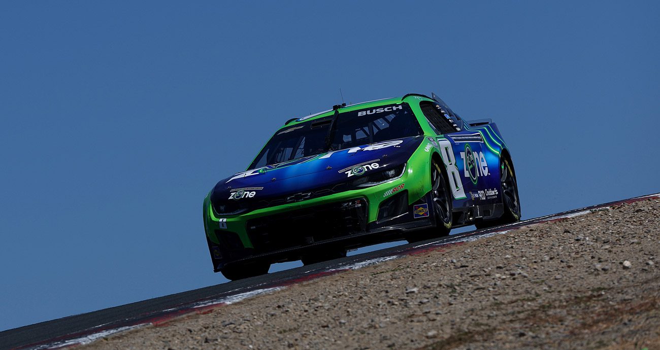 Kyle Busch races at Sonoma.