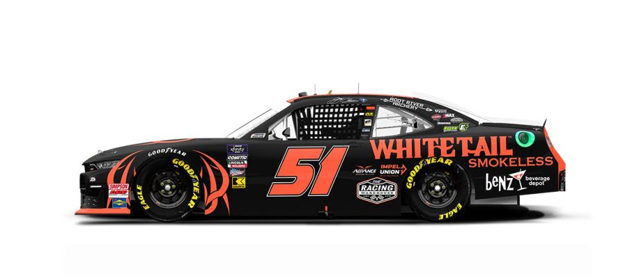 Jeremy Clements' paint scheme for Iowa.