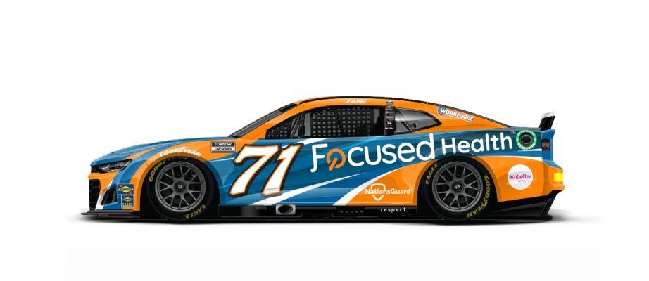 Zane Smith's paint scheme for Iowa.