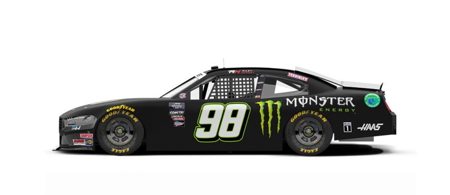 Riley Herbst's paint scheme for Iowa.