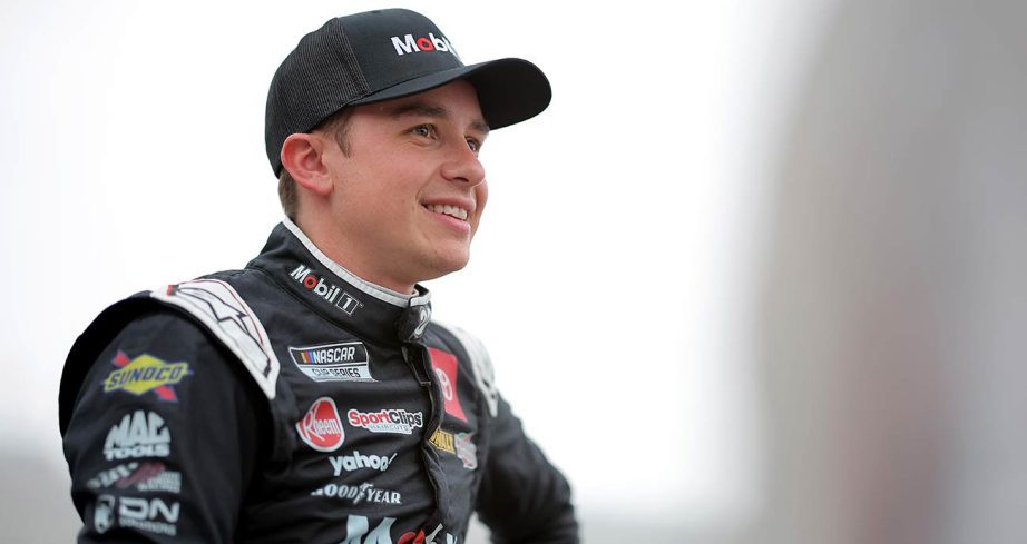 Christopher Bell on the Xfinity Series grid at New Hampshire Motor Speedway