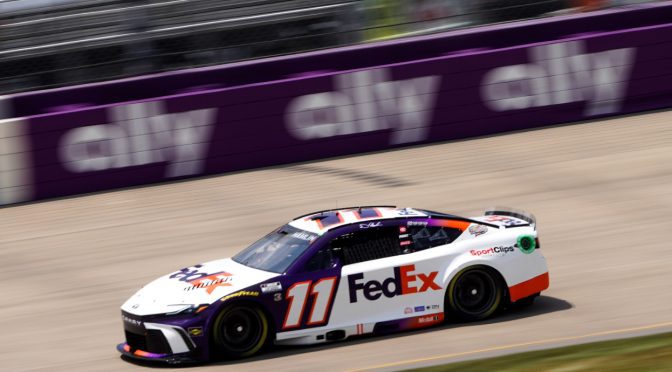 Featured Image for Denny Hamlin powers to Busch Light Pole in Nashville; Haley team penalized