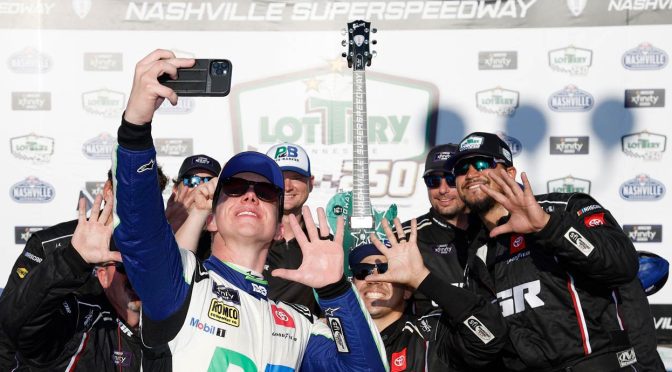 Featured image for John Hunter Nemechek forges his way to Xfinity Series victory at Nashville