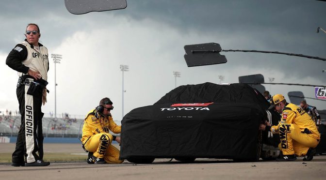 Featured Image for Cup Series race at Nashville resumes after weather hold