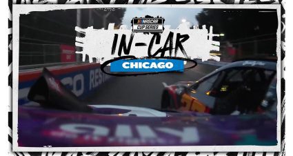 In-car: Bubba Wallace slams into Alex Bowman after Chicago race