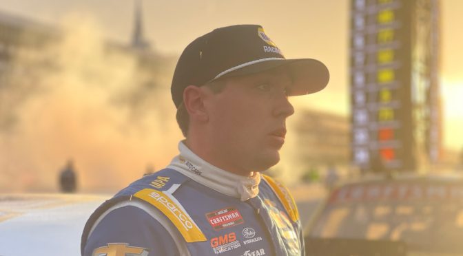 Featured image for Eckes, Enfinger just short in Truck race at Pocono: ‘Wrong push, wrong time’
