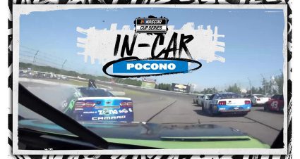 In-car camera: Corey LaJoie’s angle of the restart wreck