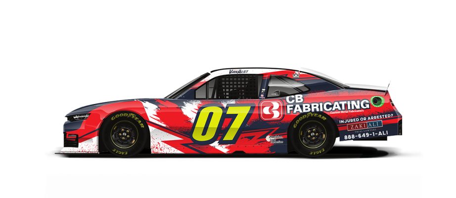 Greg Van Alst's paint scheme for Indianapolis.