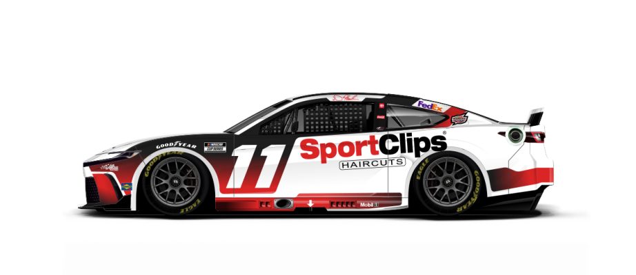 Denny Hamlin's paint scheme for Indianapolis.
