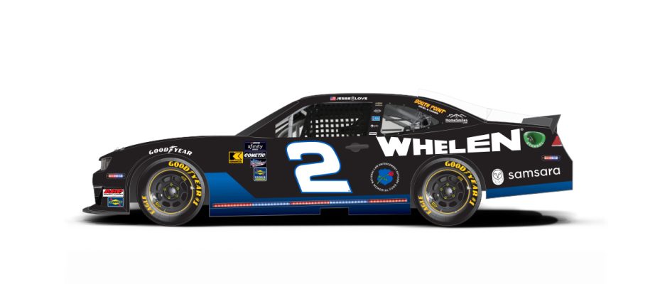 Jesse Love's paint scheme for Indianapolis.