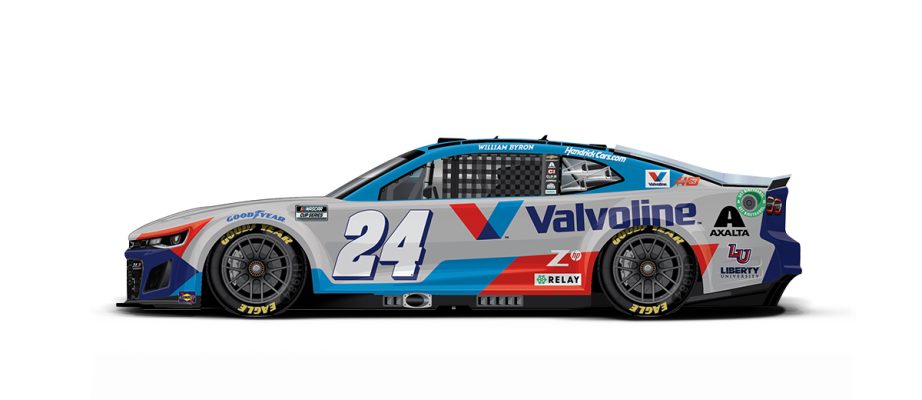 William Byron's paint scheme for Indianapolis.
