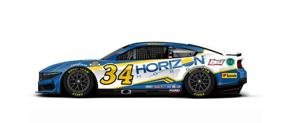 Michael McDowell's paint scheme for Indianapolis.