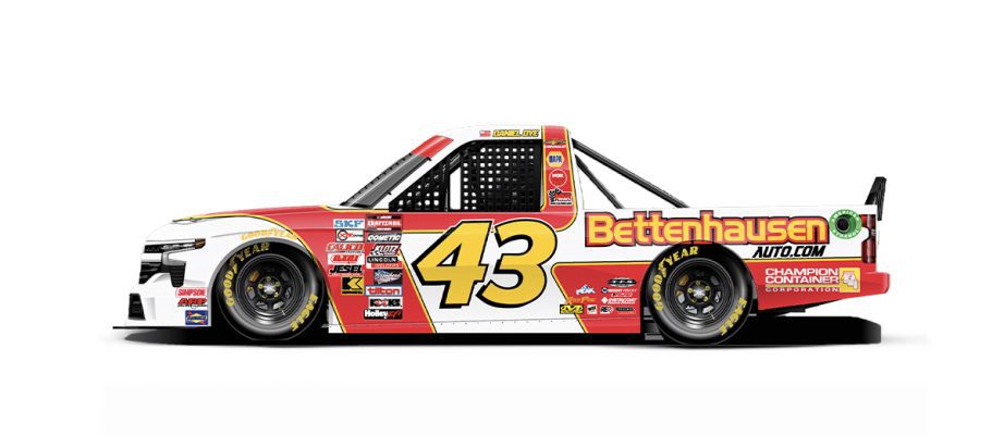 Daniel Dye's paint scheme for Indianapolis.