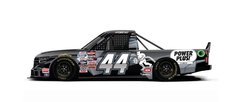 Conor Daly's paint scheme for Indianapolis.