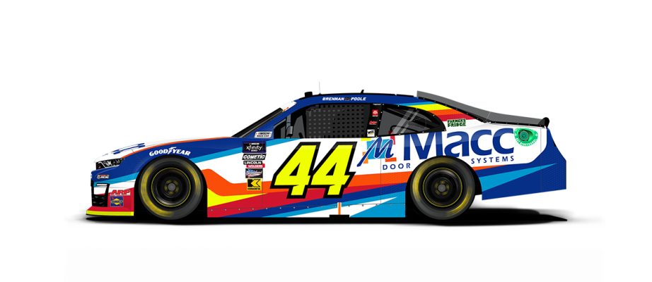 Brennan Poole's paint scheme for Indianapolis.