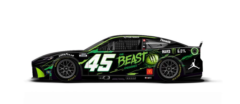 Tyler Reddick's paint scheme for Indianapolis.