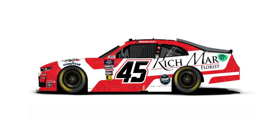 Garrett Smithley's paint scheme for Indianapolis.